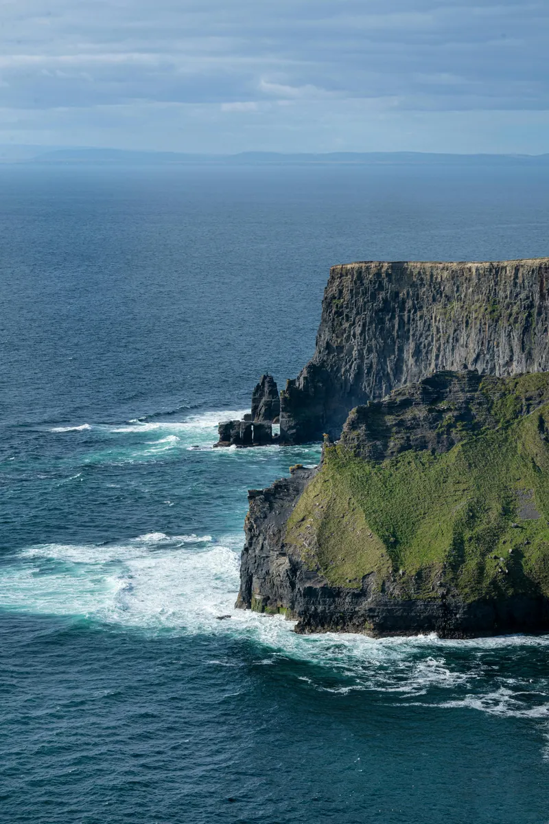Cliffs of Moher coastline on a full-day private tour from Dublin
